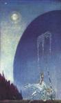 Illustration by Kay Nielsen for the story, "East of the Sun and West of the Moon"